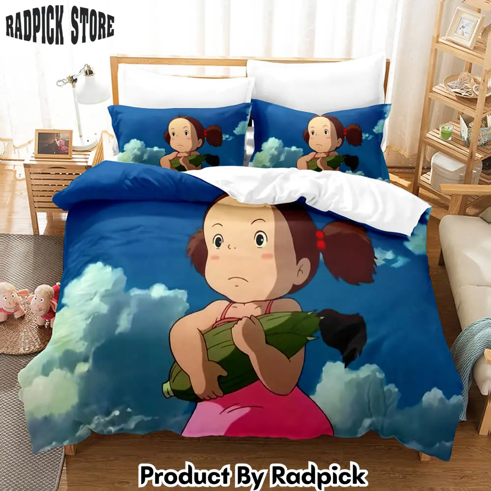 My neighbor totoro girls bedding sets duvet covers quilt bed sheets  rp0419454